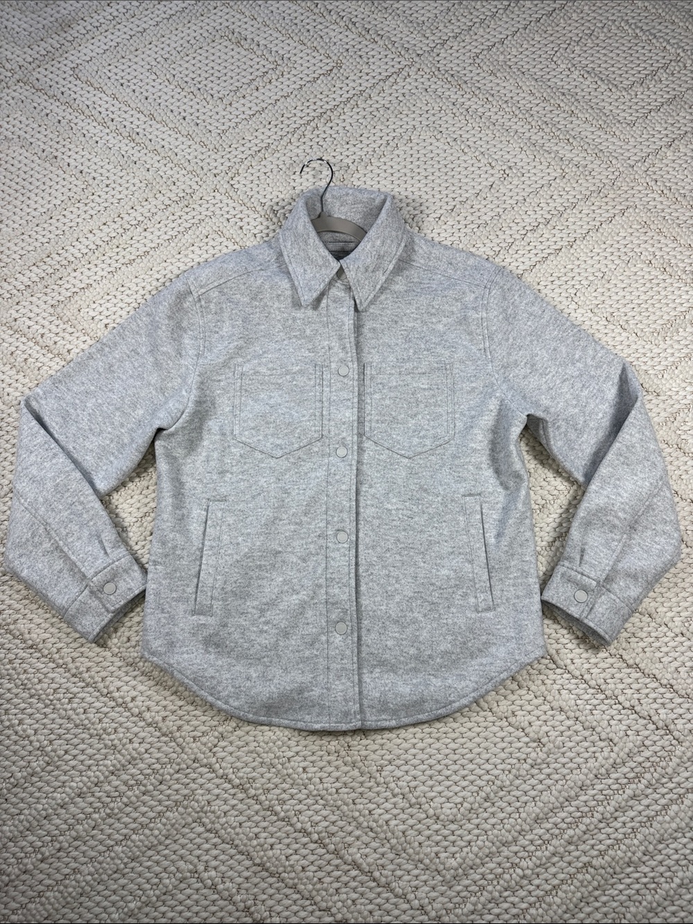 Hollister Fleece Jac-Shirt Size Small